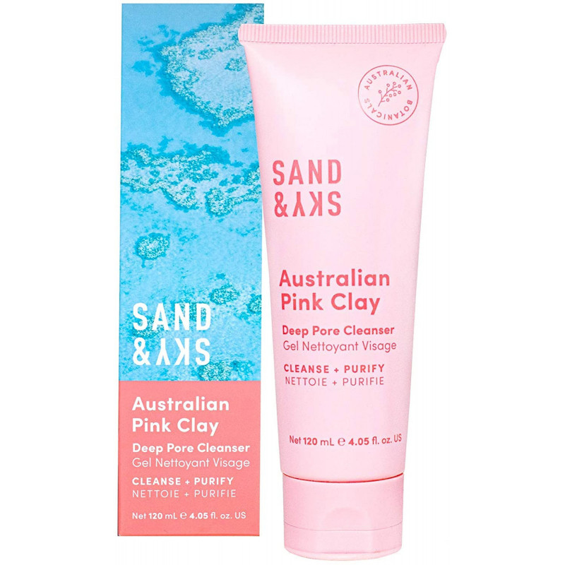 Sand & Sky Australian Pink Clay Deep Pore Cleanser, Currently priced at £27.90